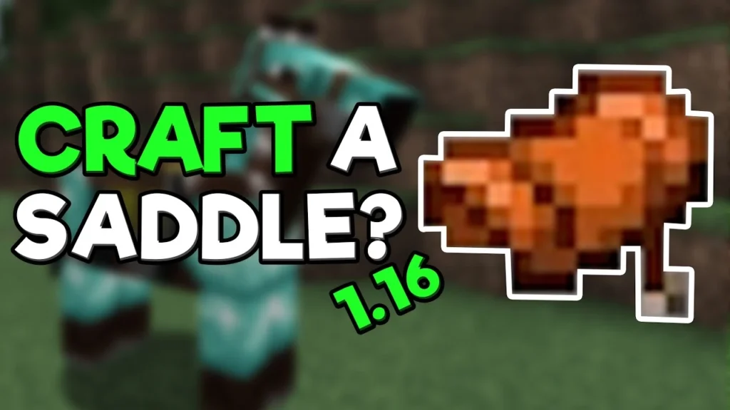 Craft Saddles in Minecraft