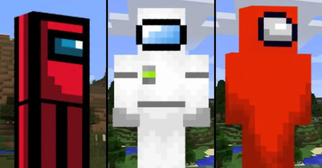 Among Us Minecraft Skins