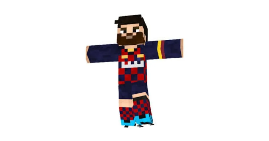 Lionel Messi Minecraft skins