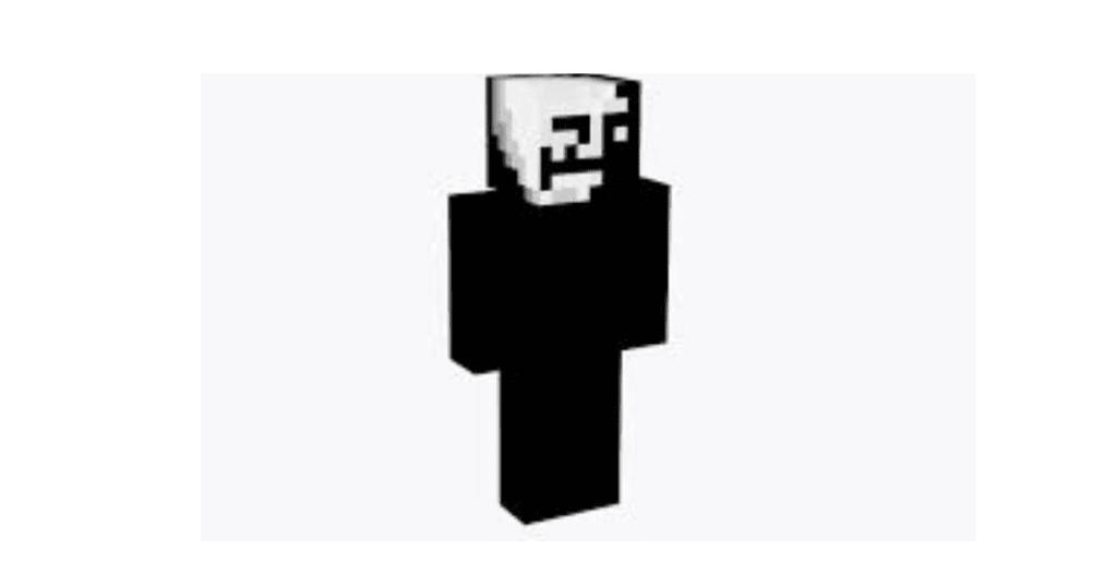 Sad Troll face Minecraft Skin