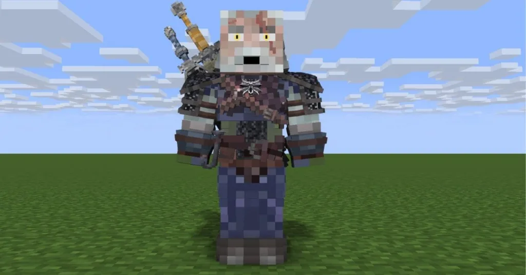 Geralt of Rivia Minecraft skins