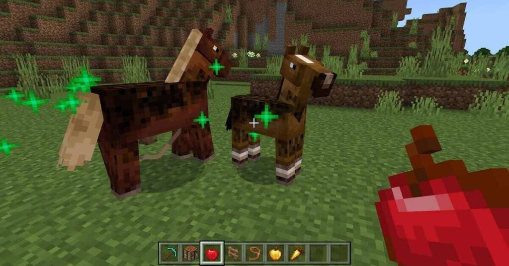 How to feed horses in Minecraft?