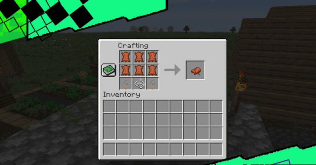 craft a saddle in Minecraft