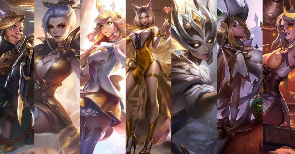 How many skins are in League of Legends?