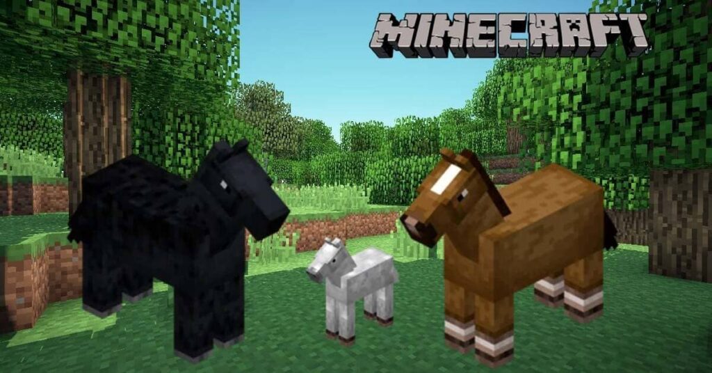 breed horses in Minecraft